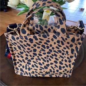 Stella and Dot leopard purse